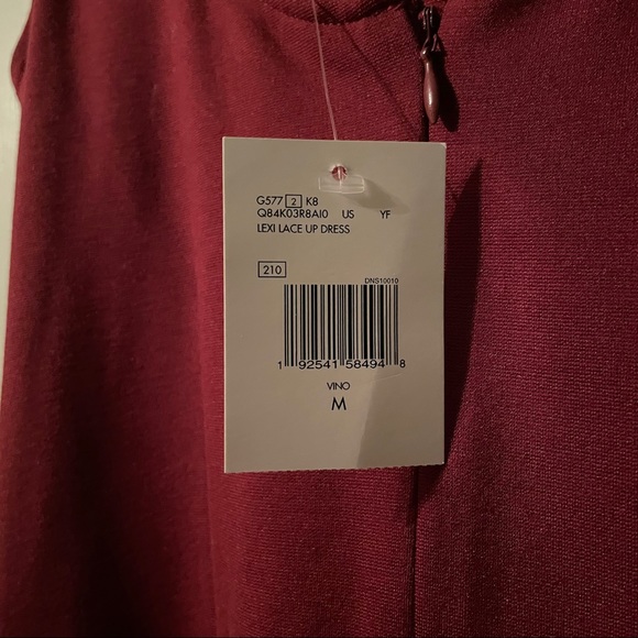 Lace Up Bodycon Dress - Picture 3 of 3